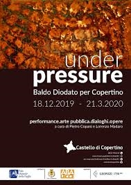 Under pressure. Baldo Diodato a Copertino