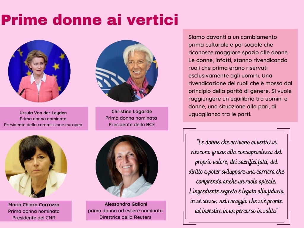 Prime donne ai vertici, siamo davanti a un vero cambiamento?